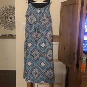 Beautiful geometric patterned maxi